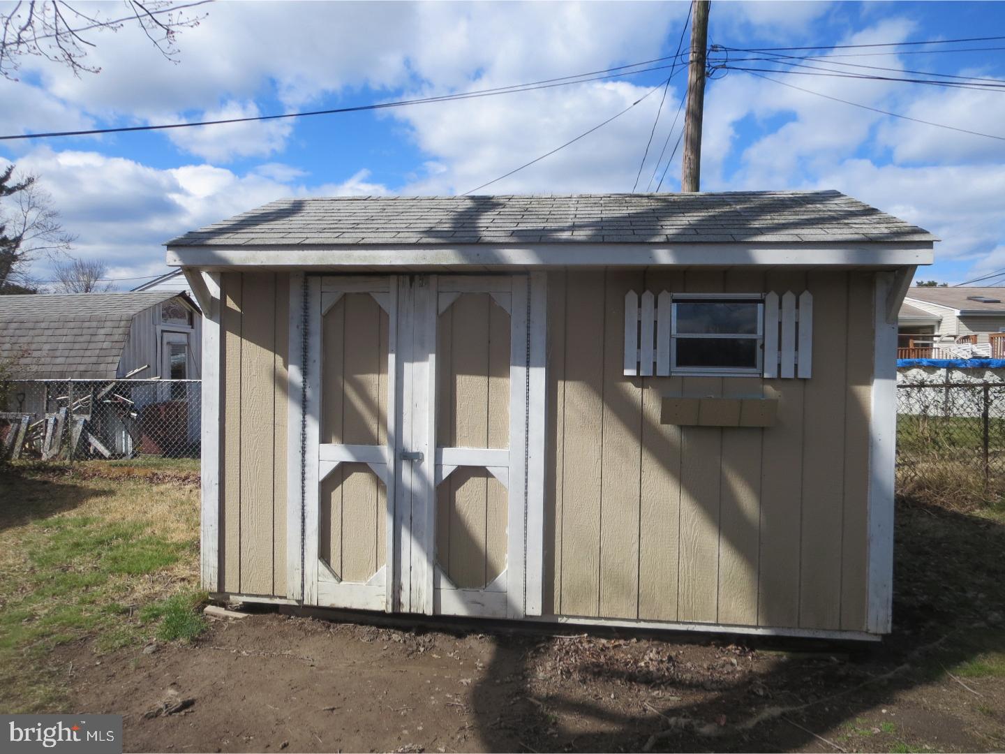 813 Chesterton Road Fairless Hills, PA 19030 - Photo 22 of 24 Storage Shed