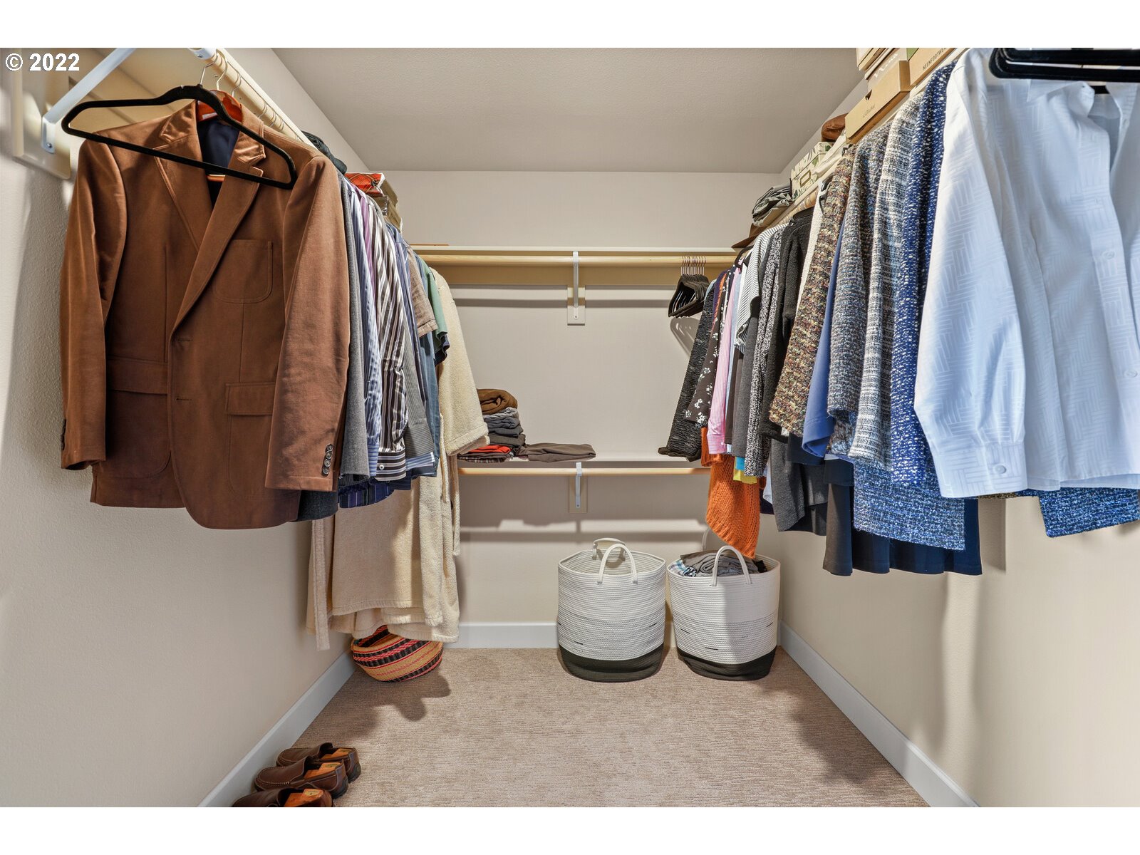 1704 Northeast 172nd Street Ridgefield, WA 98642 - Photo 24 of 31 a view of walk in closet with clothes and shoes