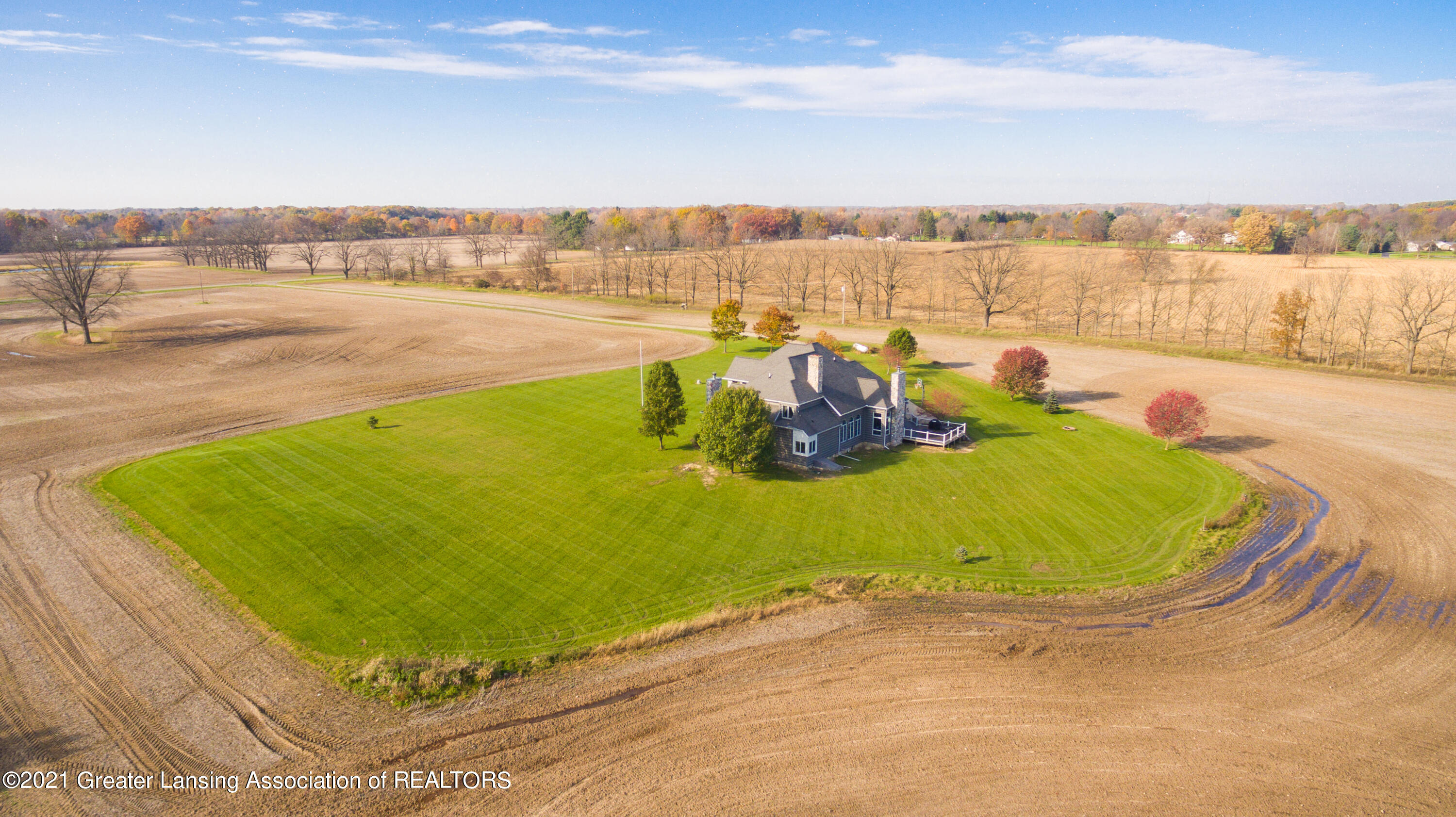 4110 Harris Road Williamston, MI 48895 - Photo 68 of 73 Aerial-6