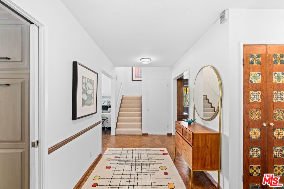 8636 Edwin Drive Los Angeles, CA 90046 - Photo 2 of 25 a view of an entryway with wooden floor