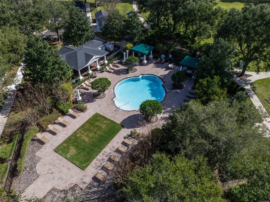 6841 Helmsley Circle Windermere, FL 34786 - Photo 36 of 36 an aerial view of a house with outdoor space