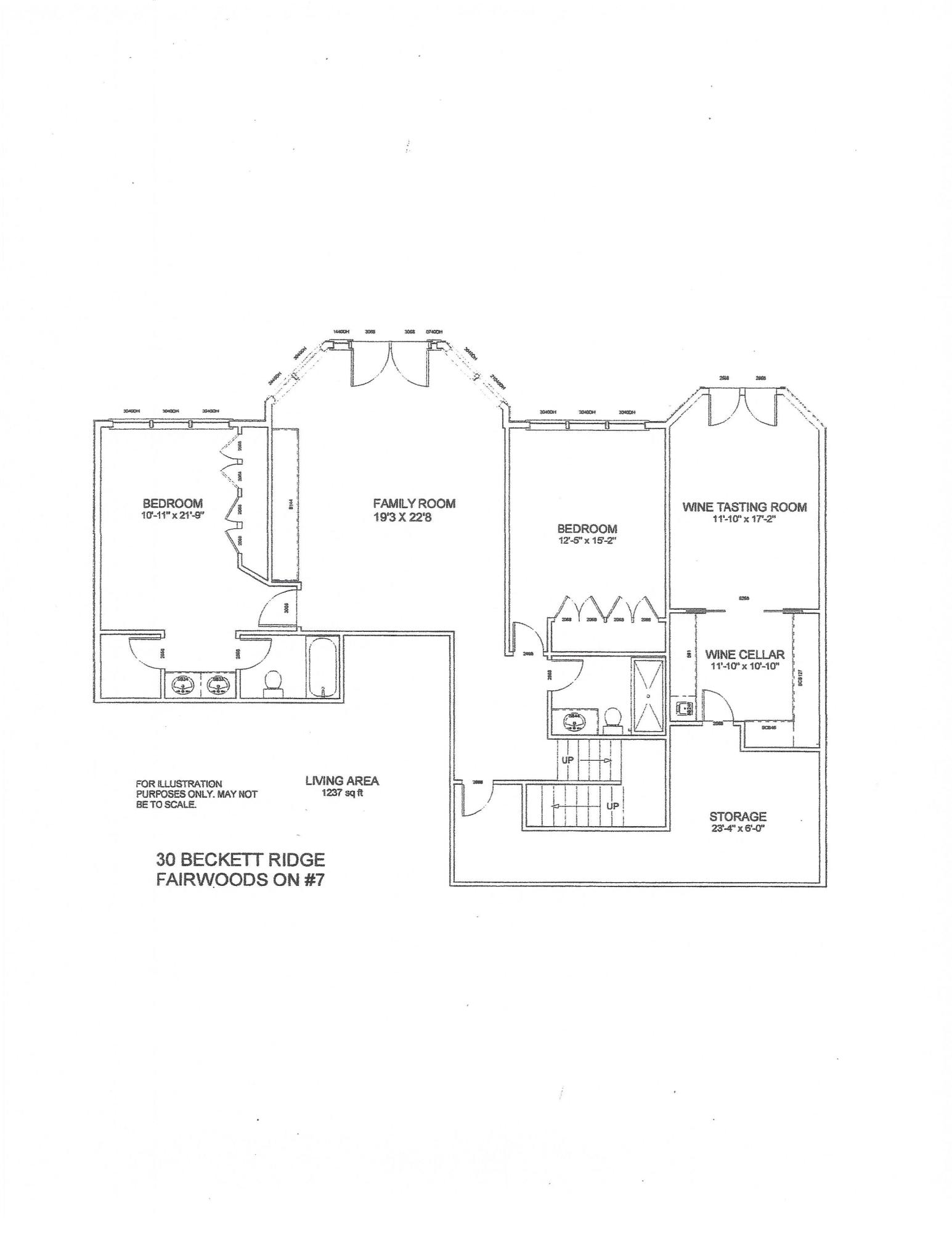 30 Beckett Ridge Pinehurst, NC 28374 - Photo 57 of 57 Floor Plan Lower Level