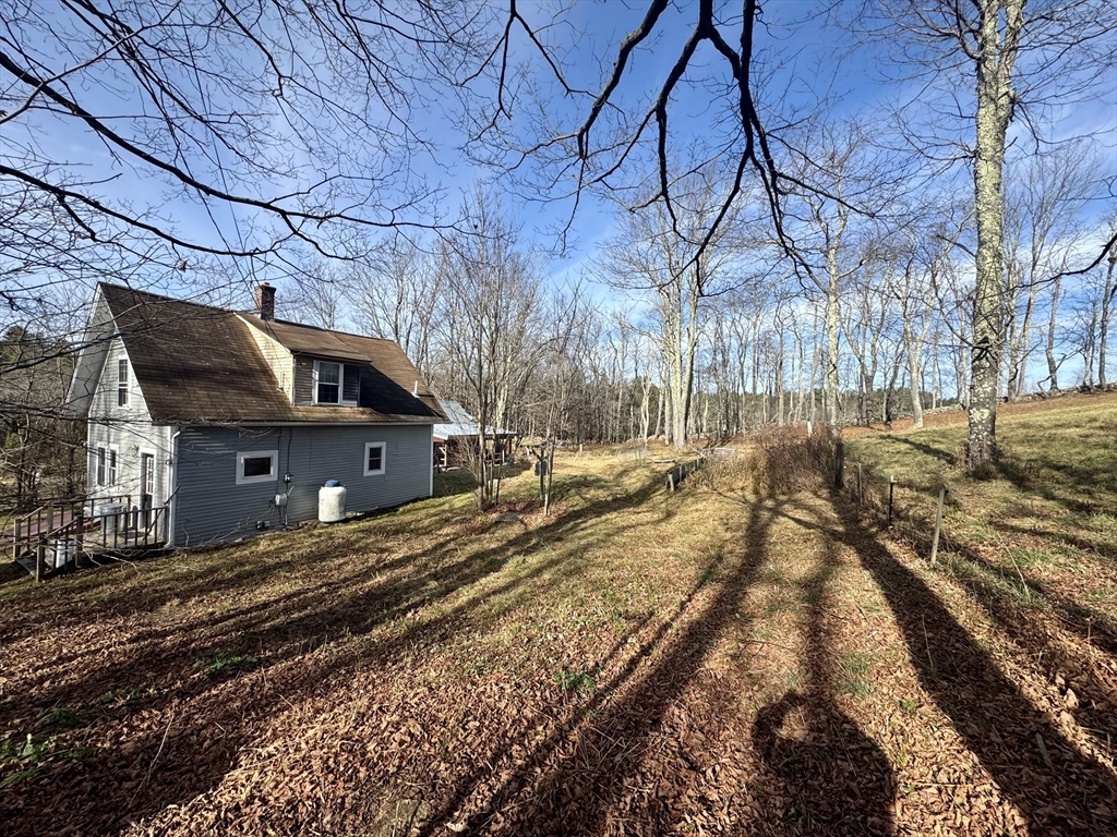 8 Ring Road Worthington, MA 01098 - Photo 12 of 14 a view of a backyard of the house
