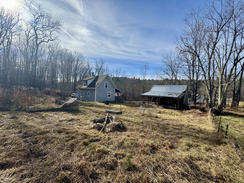 8 Ring Road Worthington, MA 01098 - Photo 13 of 14 a view of a backyard of the house