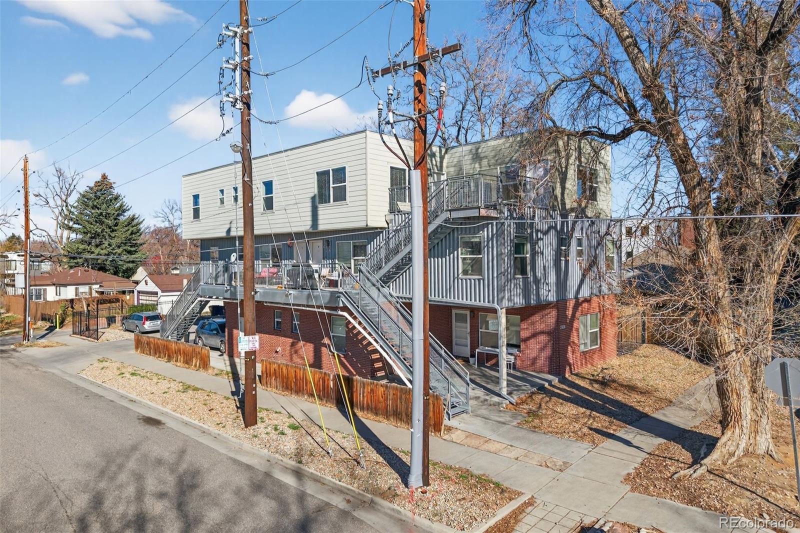 2389 South High Street, Unit 4 Denver, CO 80210 - Photo 27 of 32 a view of a house with a park