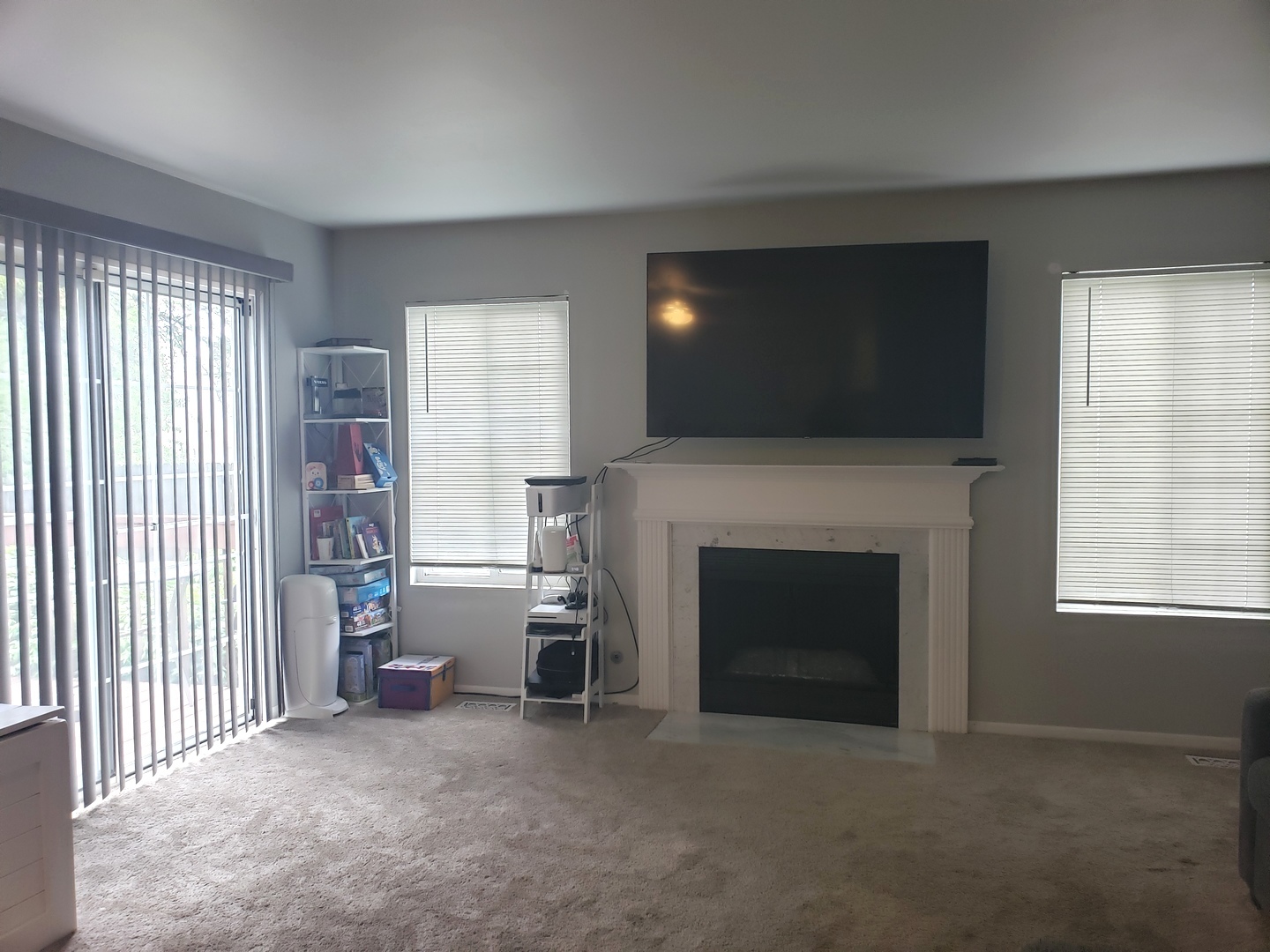 524 Sandhurst Lane South Elgin, IL 60177 - Photo 4 of 32 a living room with furniture and a fireplace