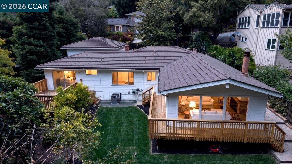 24 Las Vegas Road Orinda, CA 94563 - Photo 1 of 47 a aerial view of a house with a yard