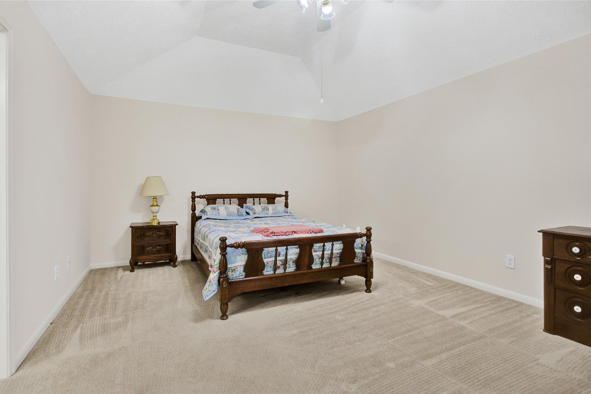 6031 Skyhaven Lane Spring, TX 77379 - Photo 15 of 34 Primary Bedroom with high ceilings.