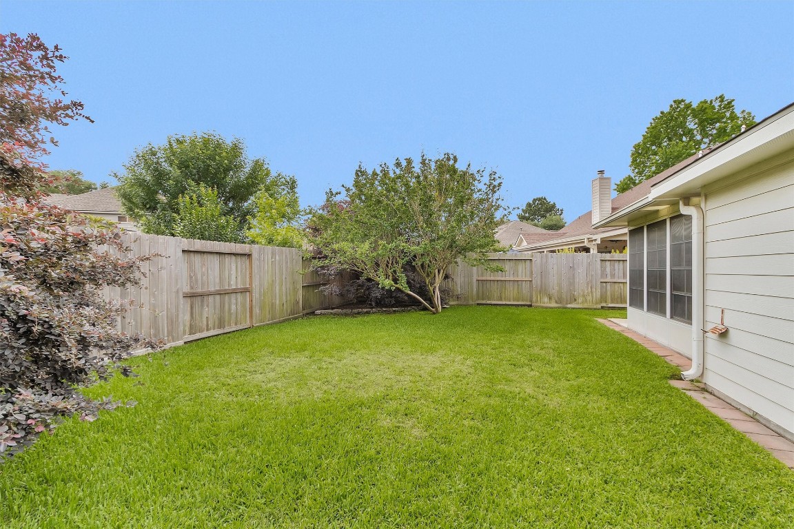 6031 Skyhaven Lane Spring, TX 77379 - Photo 34 of 34 Side yard on the south side.