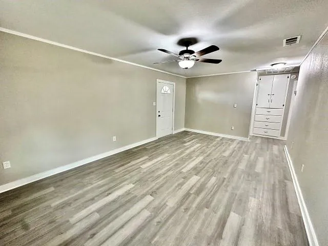 wooden floor in an empty room