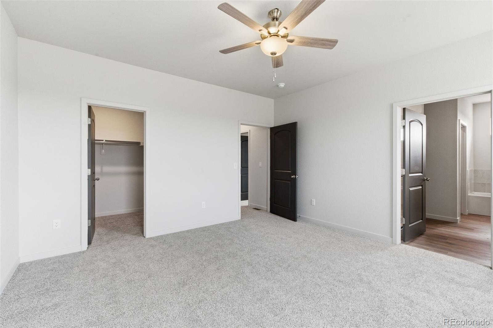 24615 Big Springs Road Pueblo West, CO 81007 - Photo 19 of 24 a view of an empty room with a ceiling fan
