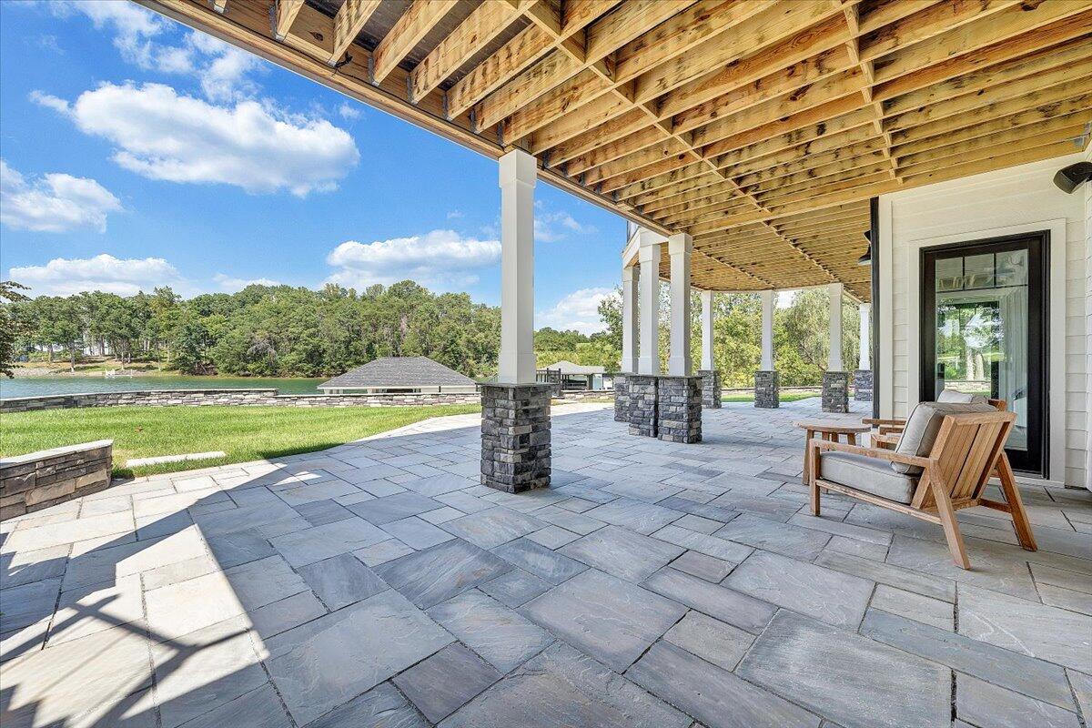 176 Three Point Isle Drive Penhook, VA 24137 - Photo 83 of 97 Covered patio