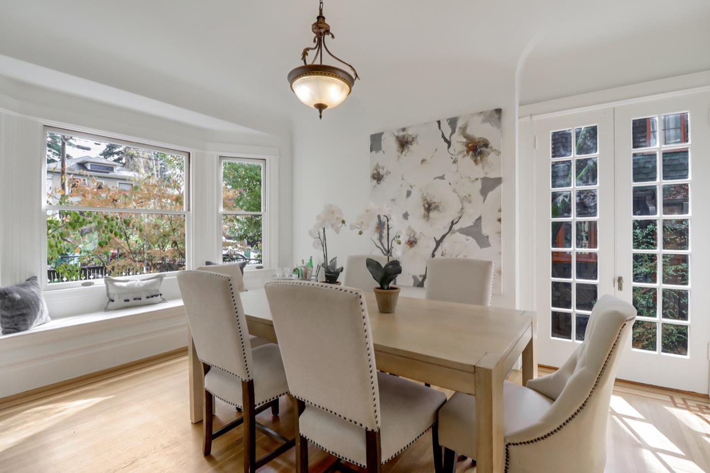 2614 Etna Street Berkeley, CA 94704 - Photo 13 of 59 a view of a dining room with furniture window and outside view