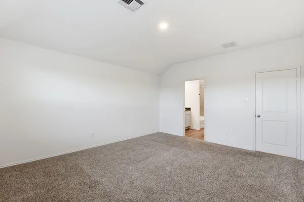 a view of empty room