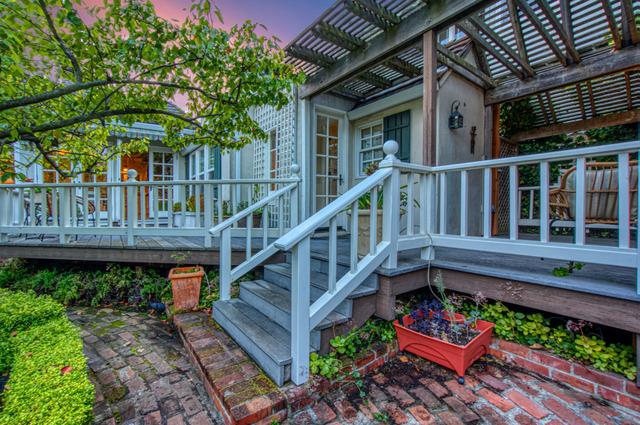 655 Bayview Drive Aptos, CA 95003 - Photo 38 of 48 a view of wooden house with a wooden fence