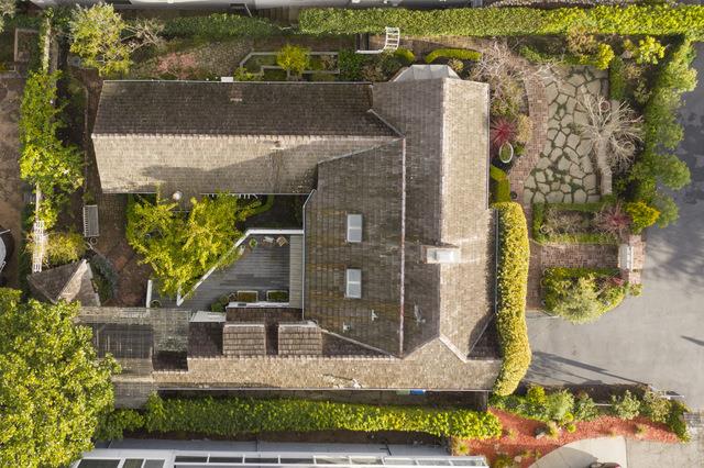 655 Bayview Drive Aptos, CA 95003 - Photo 5 of 48 an aerial view of a house with a lake view