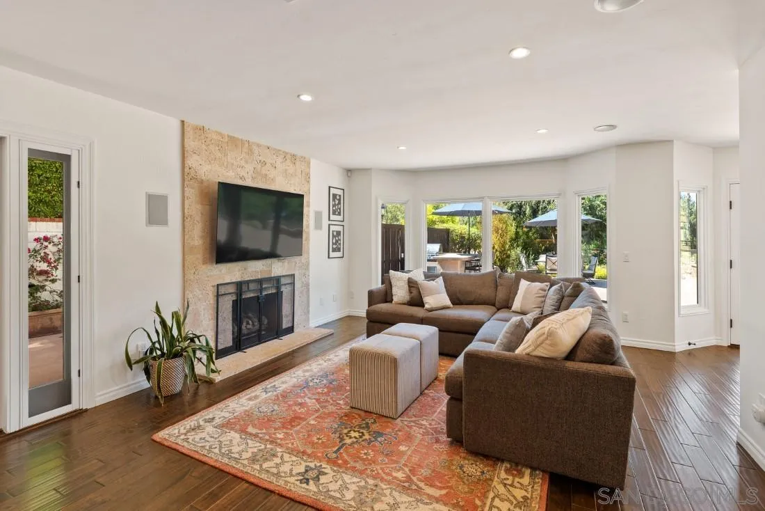 13060 Camino Del Valle Poway, CA 92064 - Photo 22 of 75 a living room with furniture and a flat screen tv