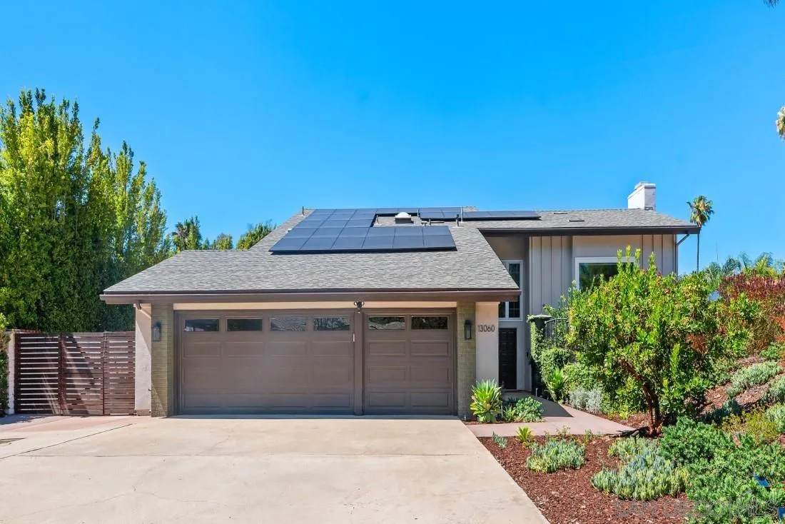 13060 Camino Del Valle Poway, CA 92064 - Photo 3 of 75 a front view of a house with a garden