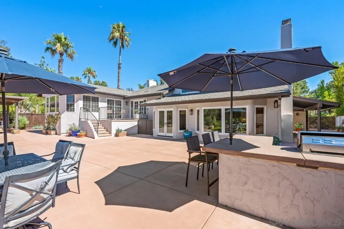 13060 Camino Del Valle Poway, CA 92064 - Photo 49 of 75 a view of a house with backyard porch and patio