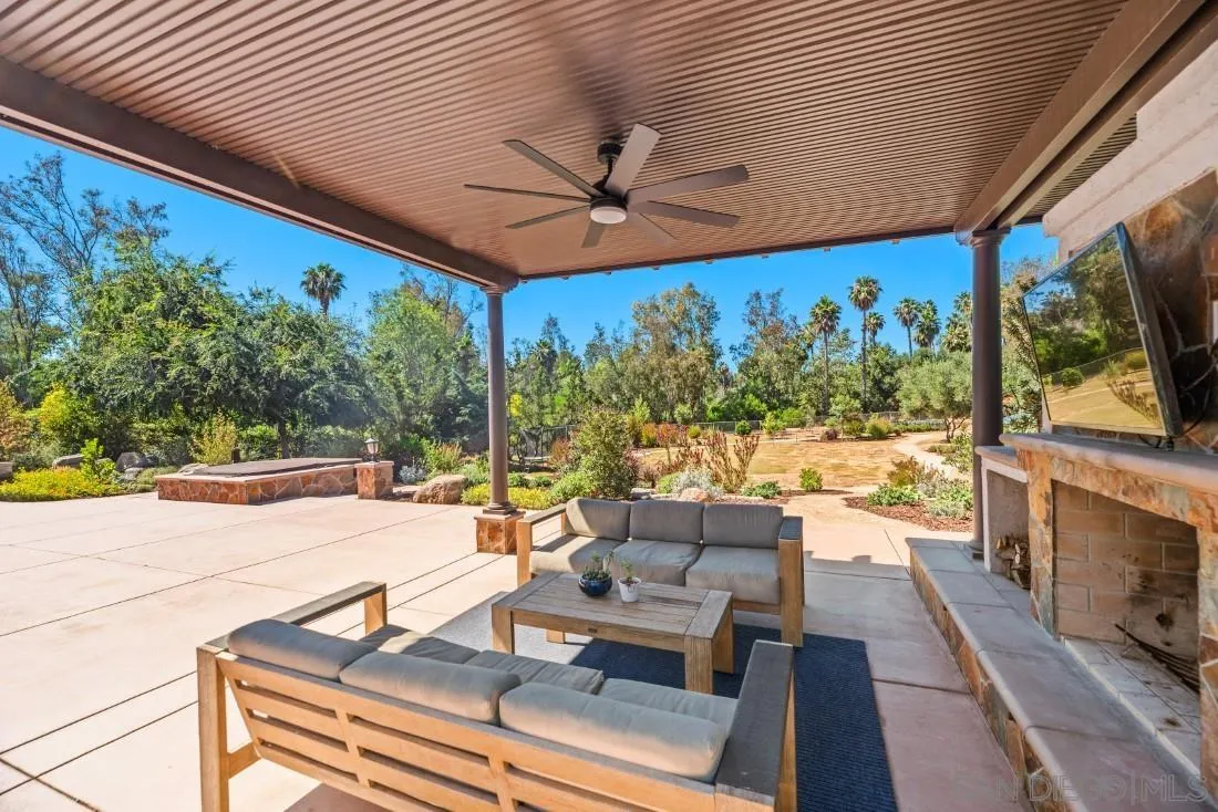 13060 Camino Del Valle Poway, CA 92064 - Photo 54 of 75 a outdoor space with patio the couches and a fireplace