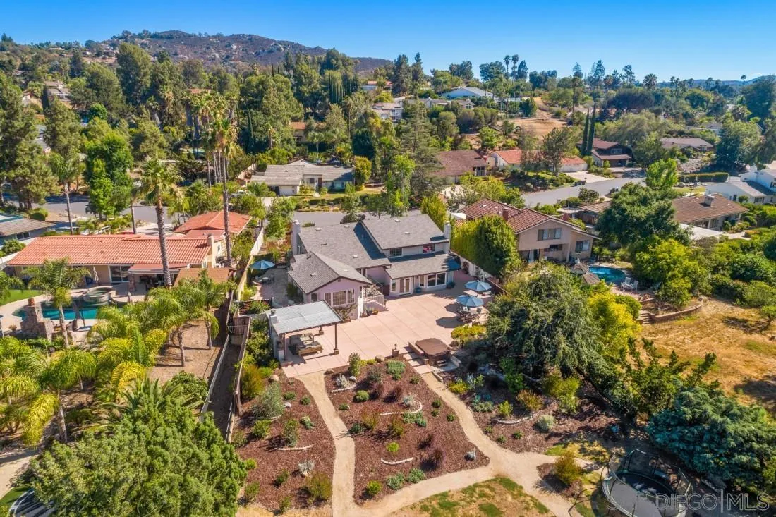 13060 Camino Del Valle Poway, CA 92064 - Photo 65 of 75 an aerial view of a city with lots of residential buildings