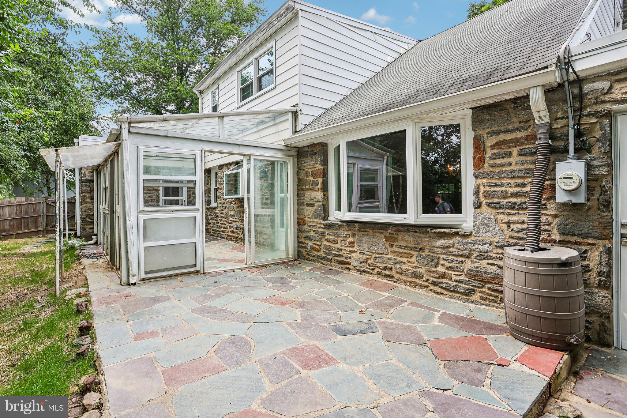 1020 Church Road Wyncote, PA 19095 - Photo 46 of 49 There's also a slate patio....
