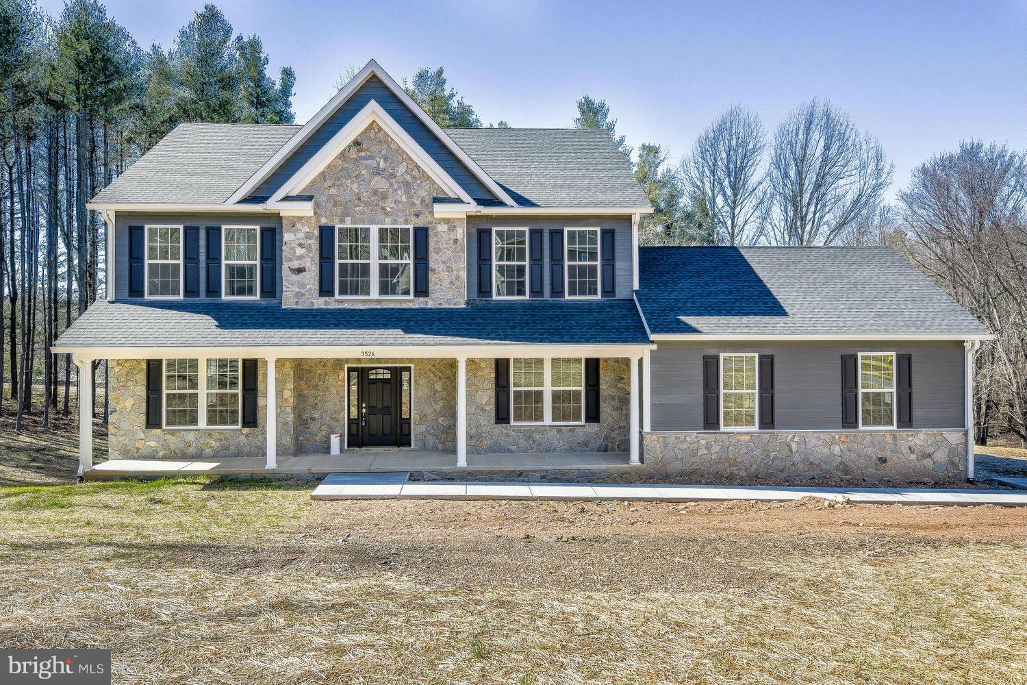 3526 Kemptown Church Road Monrovia, MD 21770 - Photo 2 of 29 front view of a house with a yard