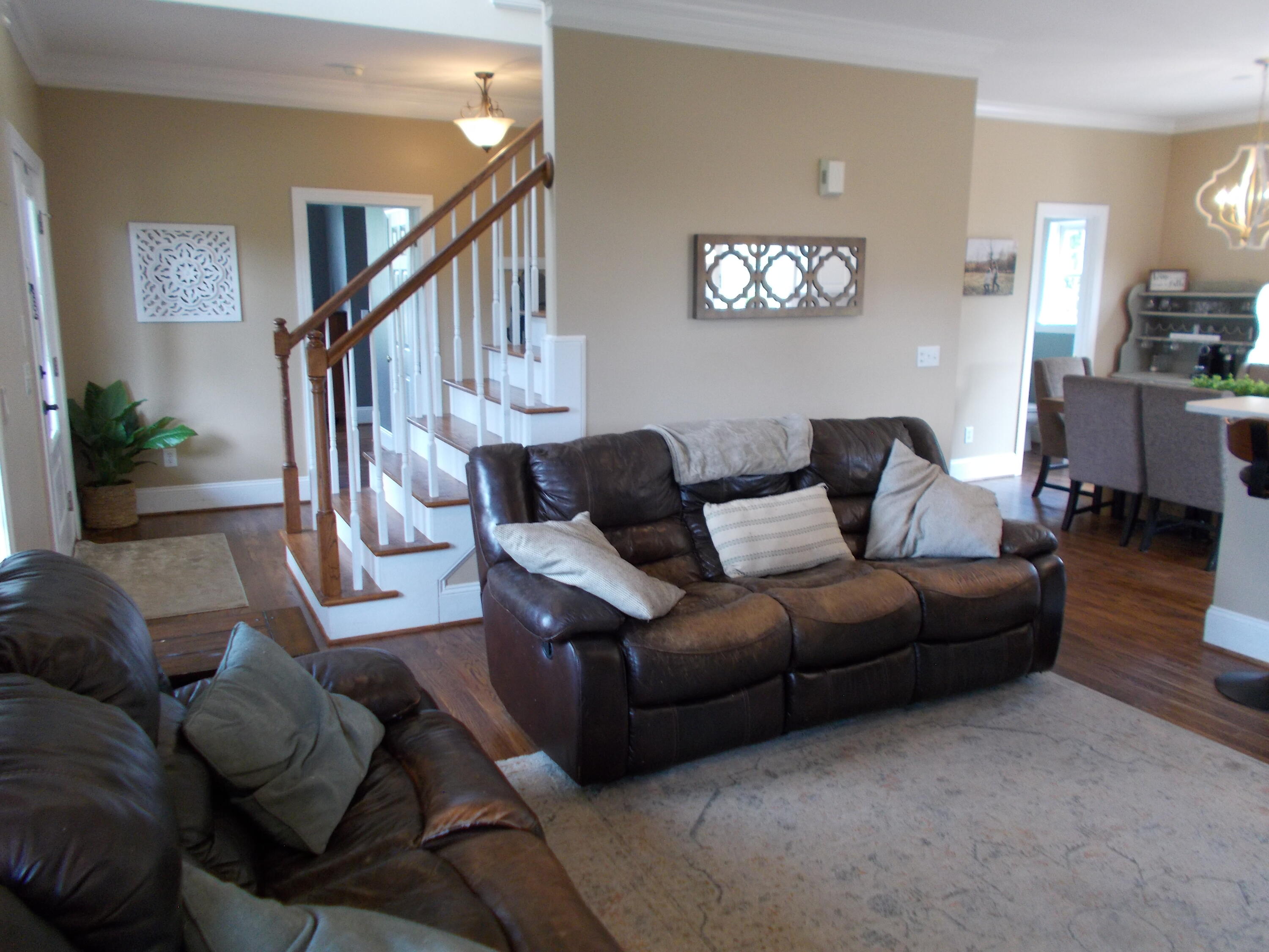 4420 Bethlehem Road Boones Mill, VA 24065 - Photo 7 of 43 a living room with furniture and a wooden floor