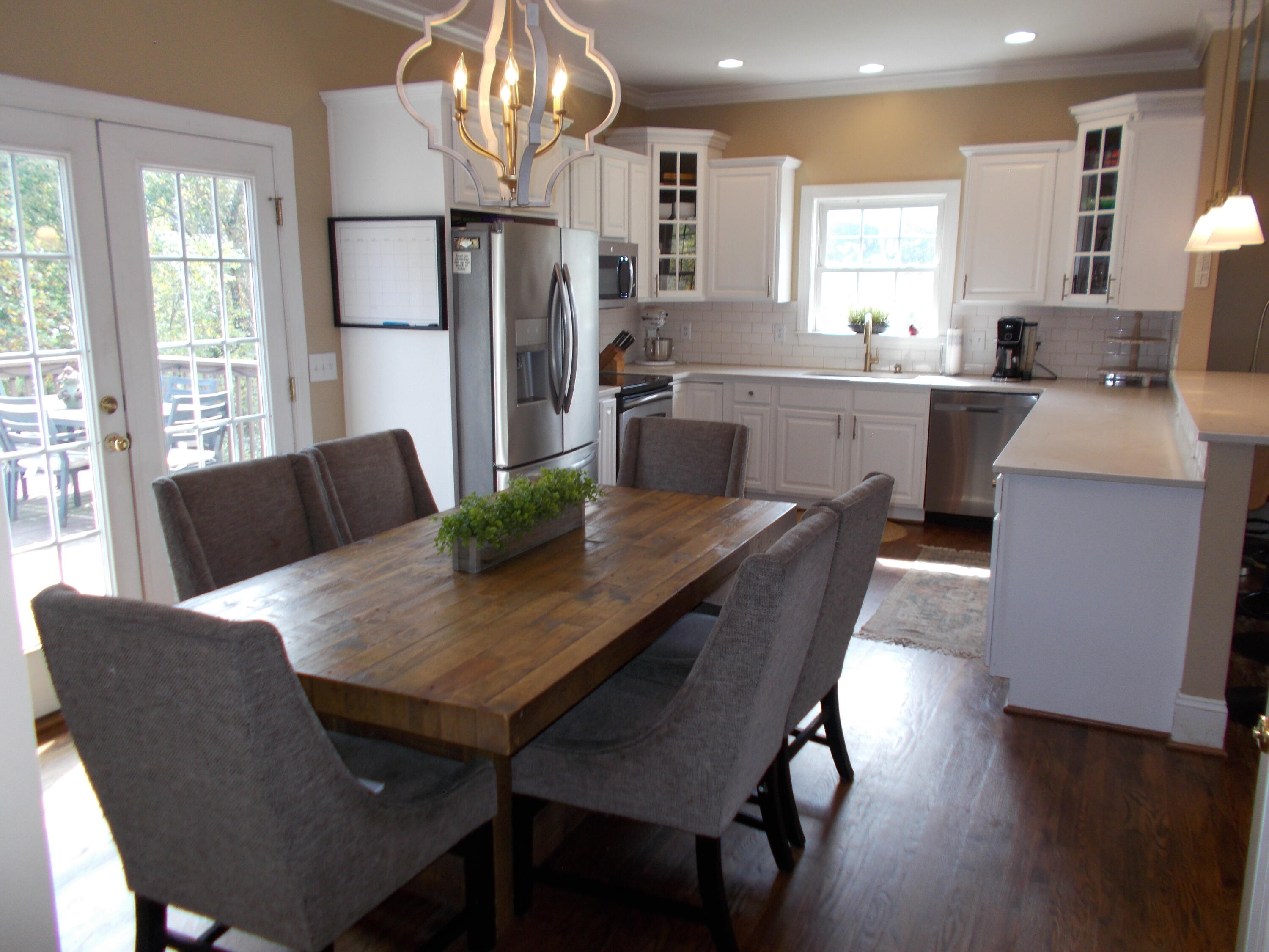 4420 Bethlehem Road Boones Mill, VA 24065 - Photo 10 of 43 a view of kitchen with dining table and chairs
