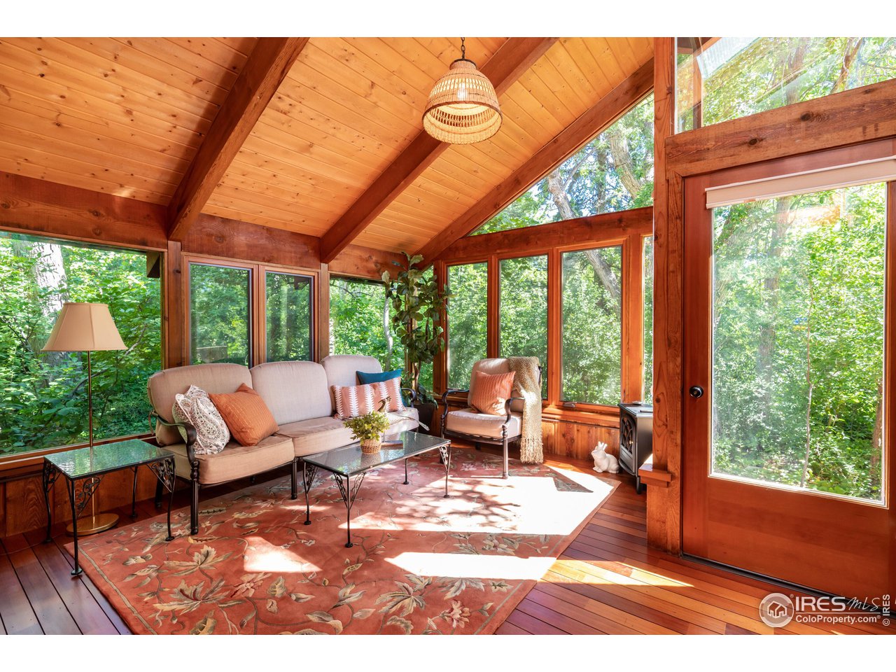 375 16th Street Boulder, CO 80302 - Photo 6 of 30 a outdoor living space with furniture and garden view