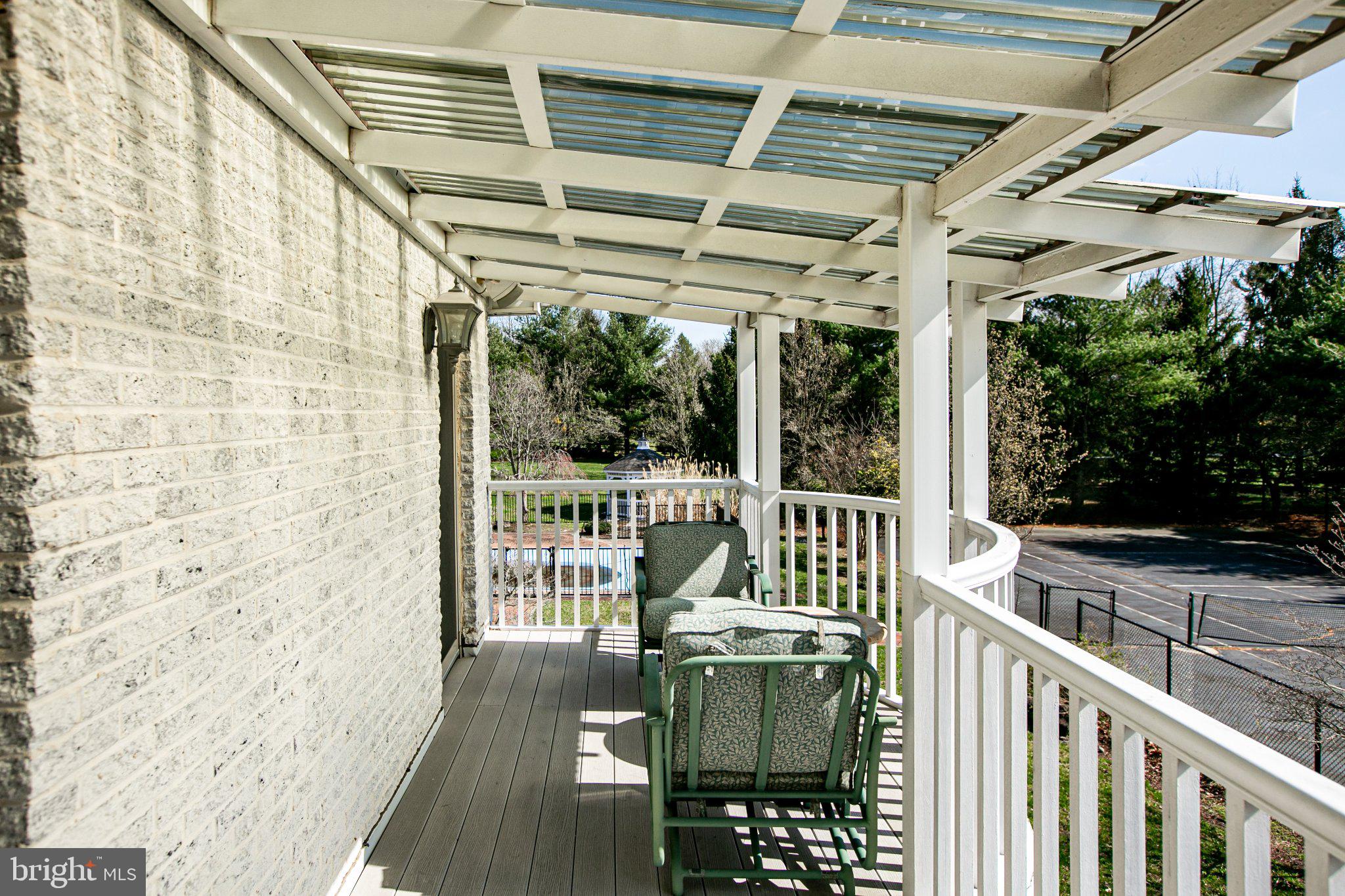 17 Dey Farm Road Princeton Junction, NJ 08550 - Photo 44 of 73 Balcony adjacent to Primary bedroom 1