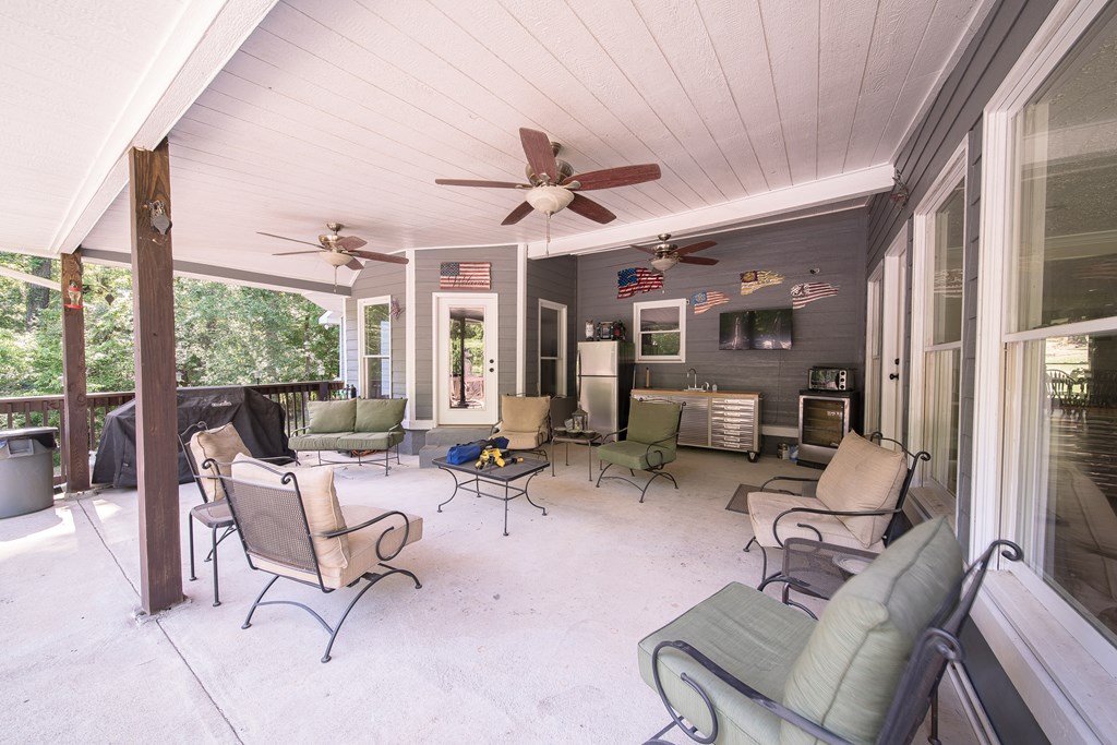 3755 Almond Road Fortson, GA 31808 - Photo 26 of 36 Covered Back Patio