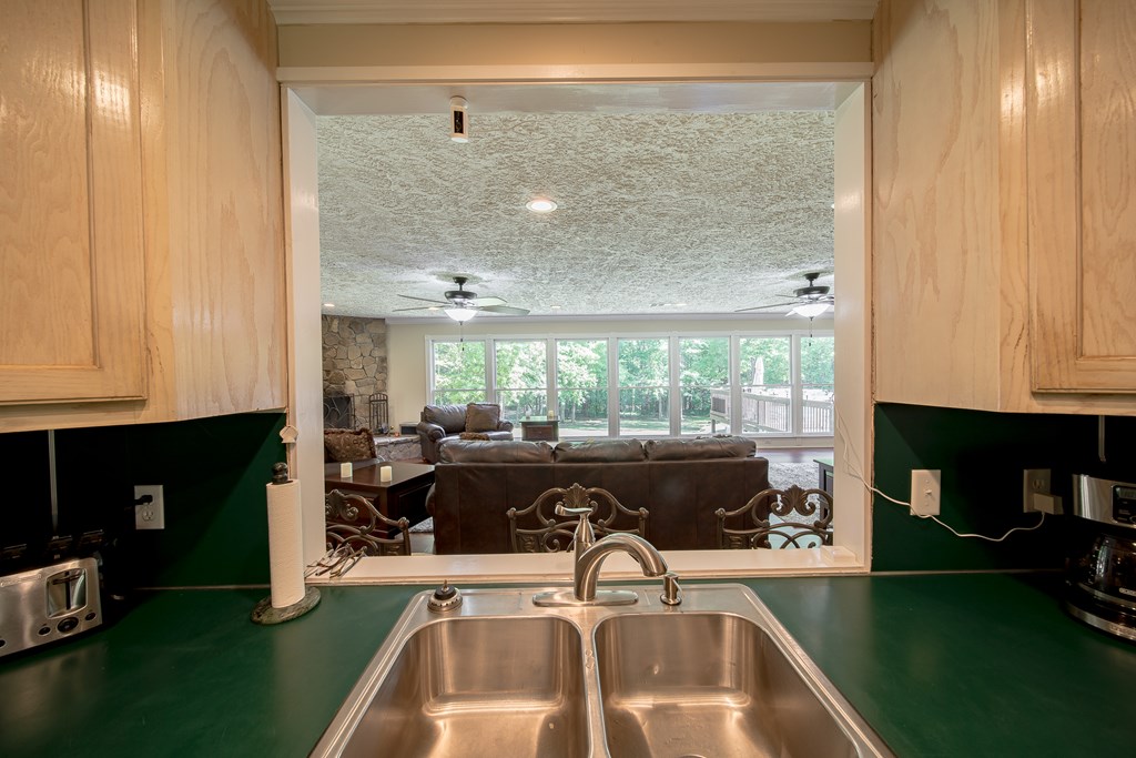 3755 Almond Road Fortson, GA 31808 - Photo 10 of 36 Sink in Kitchen w/ View of Great Room