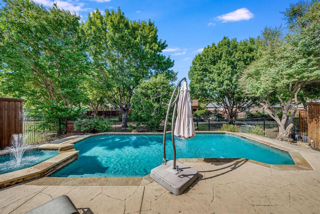 2524 Windgate Drive Frisco, TX 75033 - Photo 29 of 38 a view of a backyard