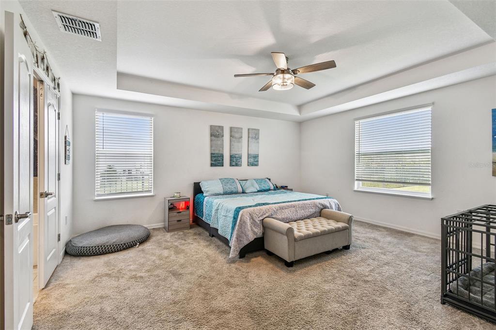 8207 Abalone Loop Palmetto, FL 34221 - Photo 12 of 37 a bedroom with a bed next to a window