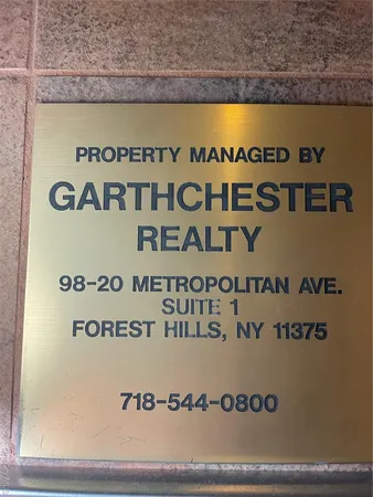 a close up of a sign