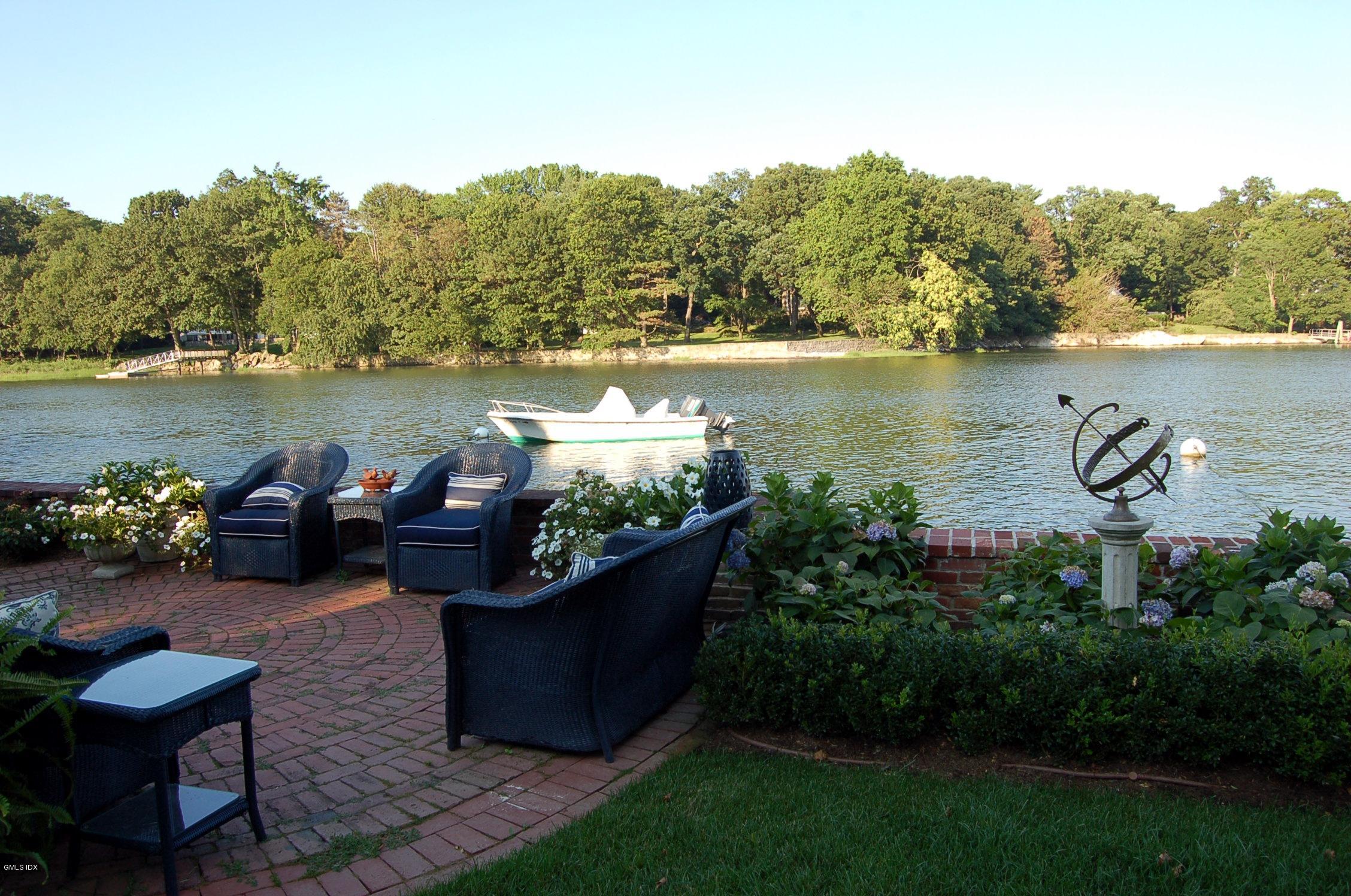 661 Steamboat Road, Unit B Greenwich, CT 06830 - Photo 42 of 61 View of Terrace and Mooring