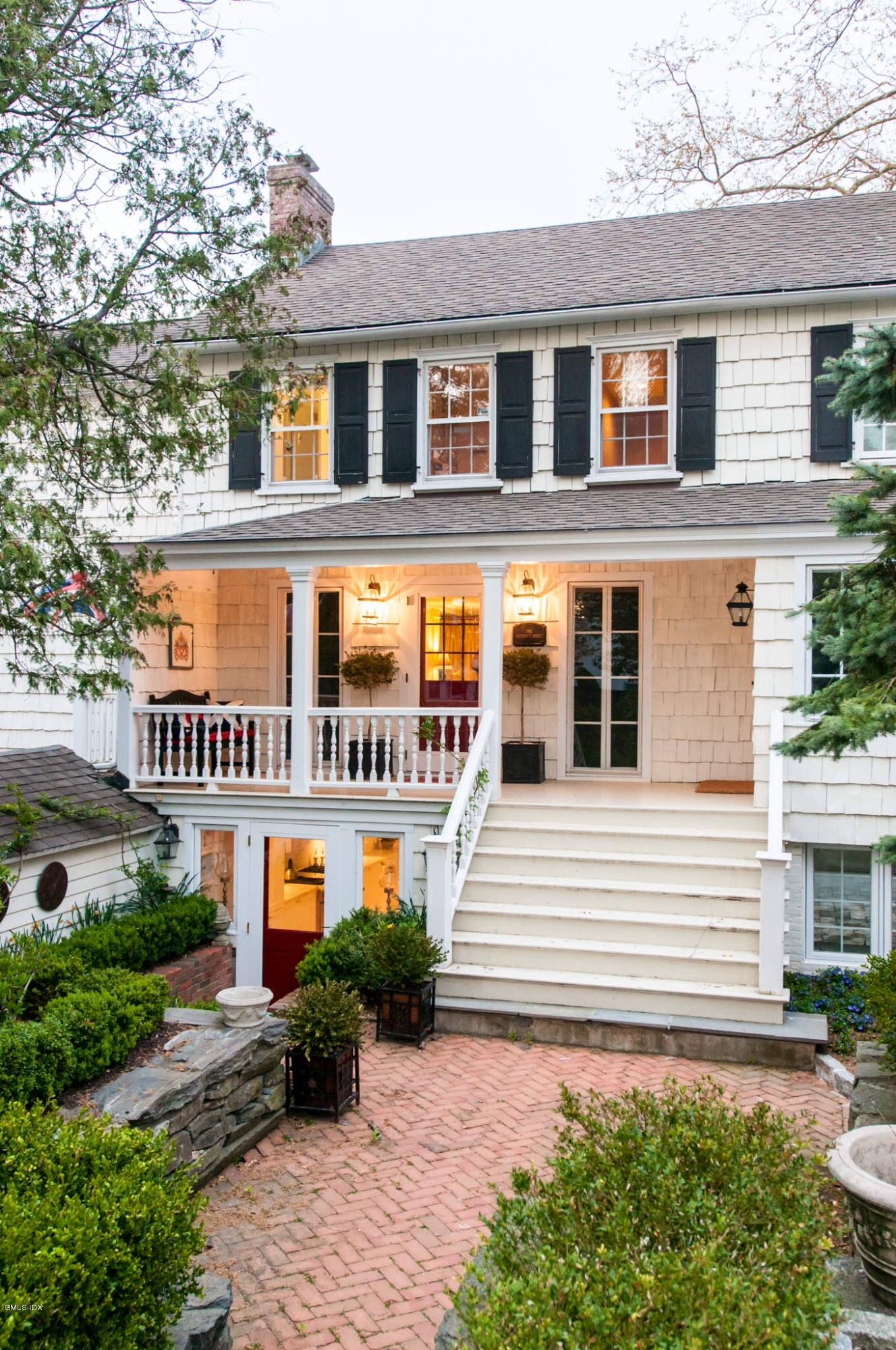 661 Steamboat Road, Unit B Greenwich, CT 06830 - Photo 50 of 61 661 Steamboat Front at Dusk