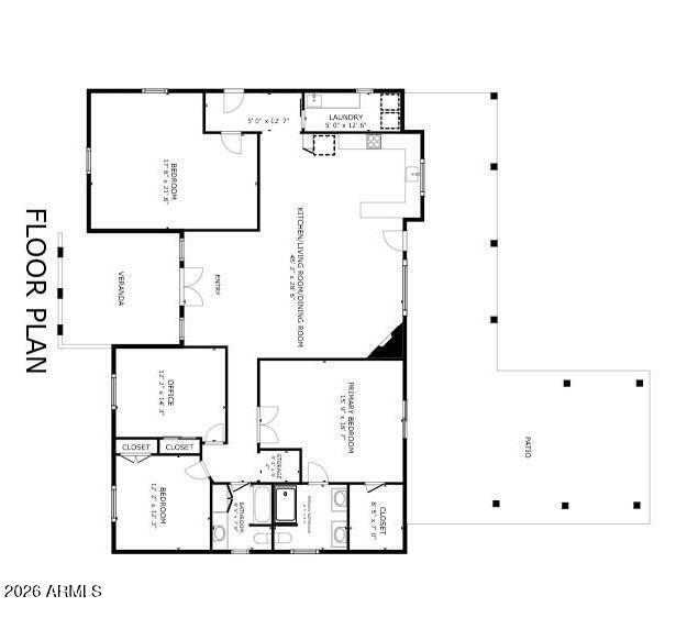 2031 South Cactus Road Apache Junction, AZ 85119 - Photo 46 of 46 cactus floor plan