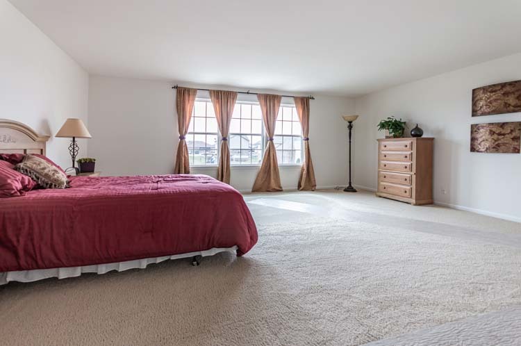 933 Willow Road Manteno, IL 60950 - Photo 11 of 20 a bed sitting in a bedroom next to a window