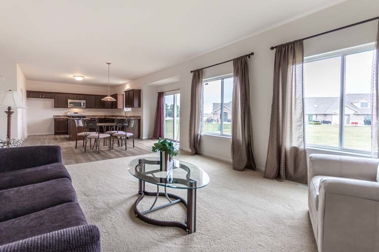 933 Willow Road Manteno, IL 60950 - Photo 6 of 20 a living room with furniture and a table