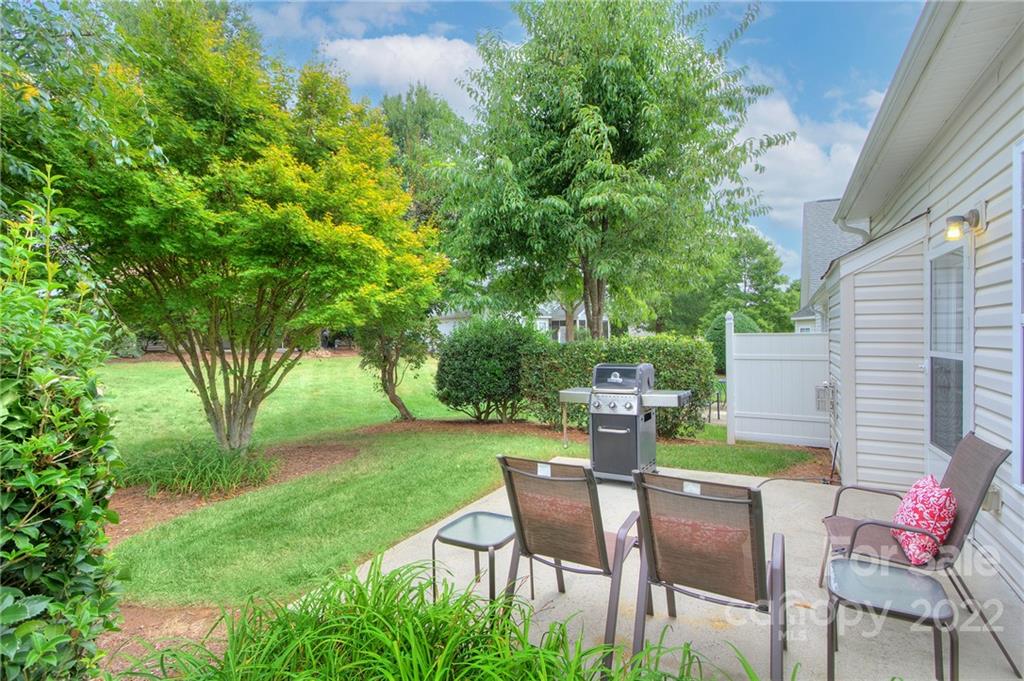 256 Garnet Court Fort Mill, SC 29708 - Photo 25 of 34 a view of yard with seating area and green space