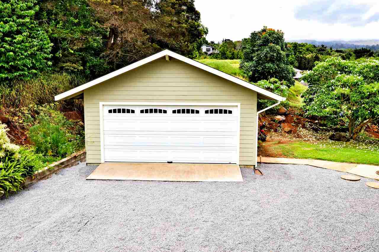 1268 Lower Kimo Drive Kula, HI 96790 - Photo 25 of 30 a view of garage with a small yard