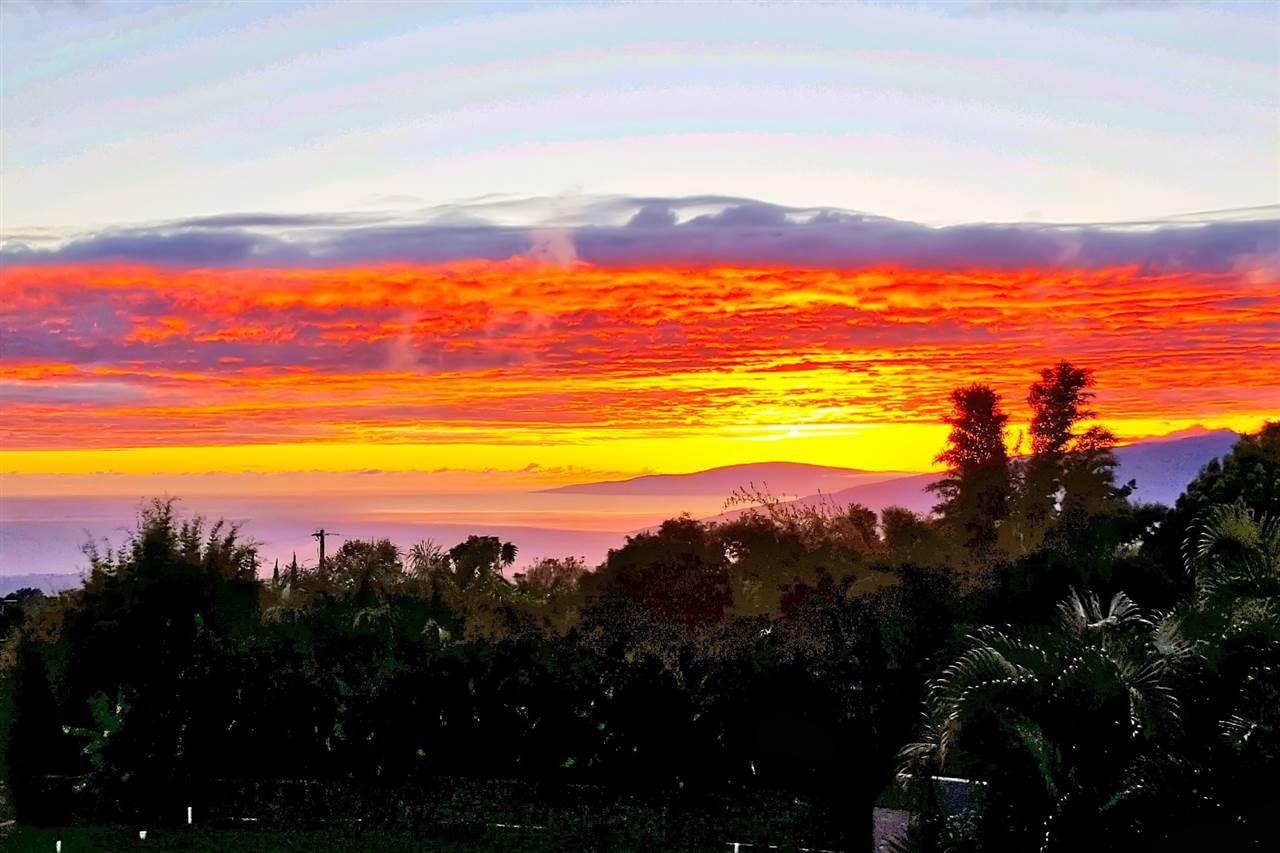 1268 Lower Kimo Drive Kula, HI 96790 - Photo 30 of 30 a view of sunset