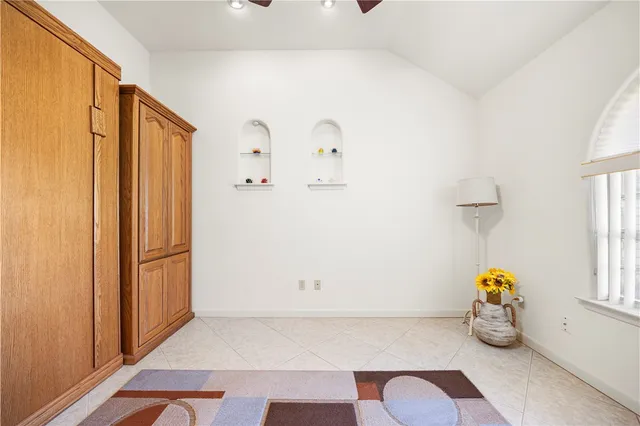 a view of water heater room