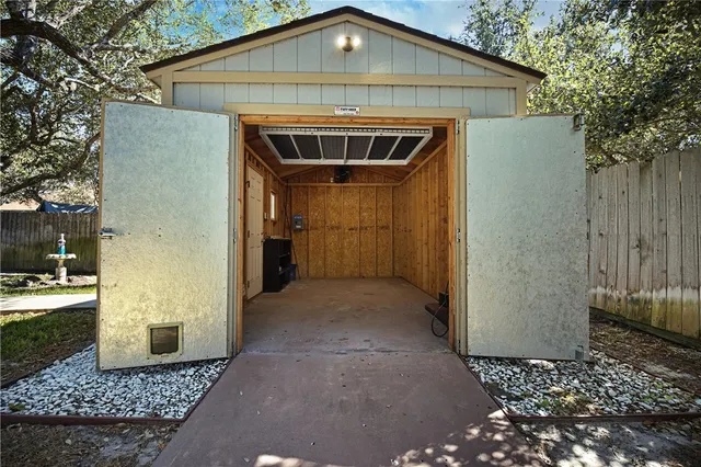 a front view of a house with parking