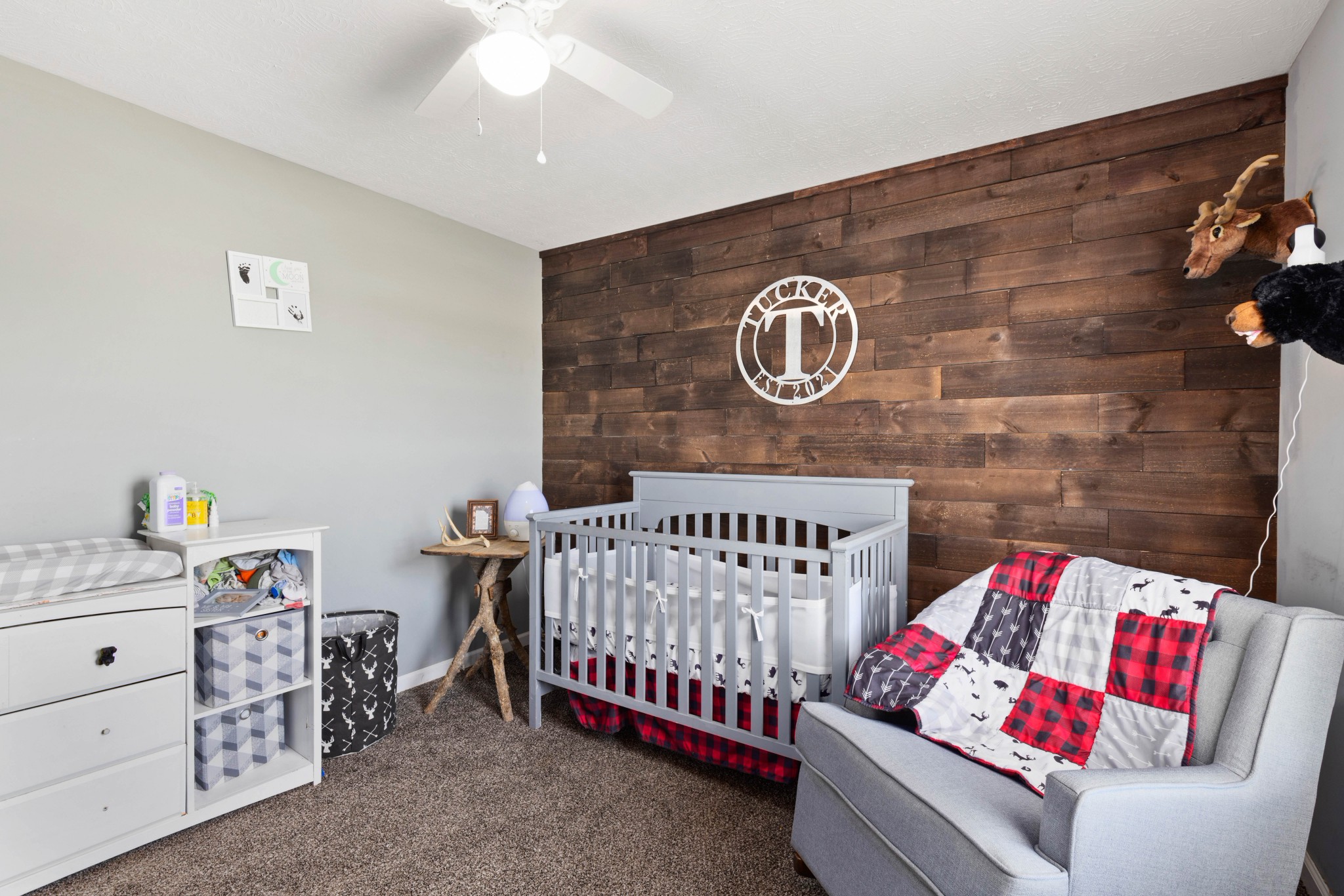 306 Meadows Road Portland, TN 37148 - Photo 20 of 31 a bedroom with a bed and a baby bed