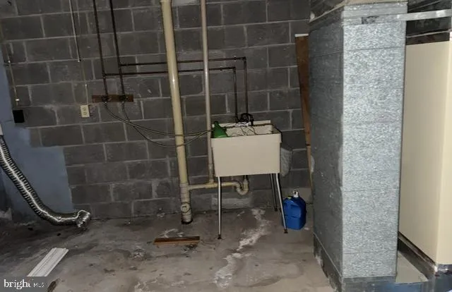 a view of water heater room