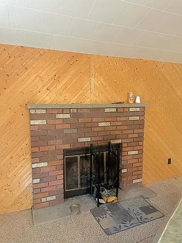 a view of a balcony with an outdoor space