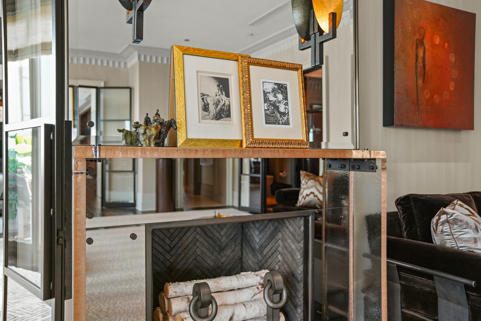 10 East Delaware Place, Unit 34A Chicago, IL 60611 - Photo 16 of 51 a view of a living room and balcony